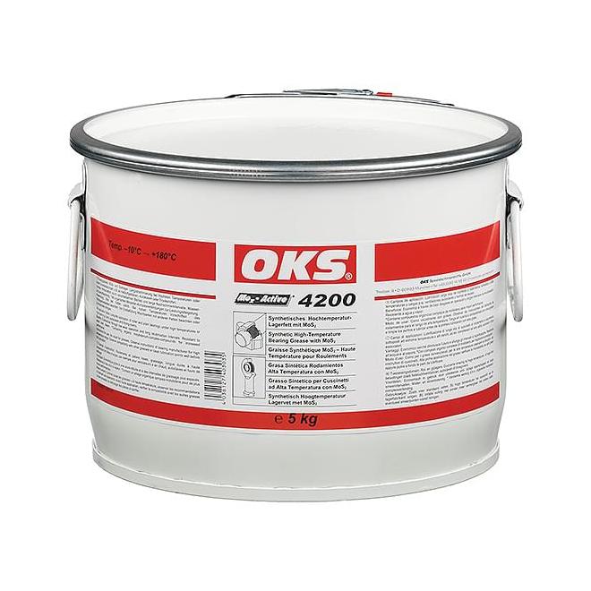 OKS 4200 Syntetický ložiskový tuk pre vysoké teploty s MoS2 25kg