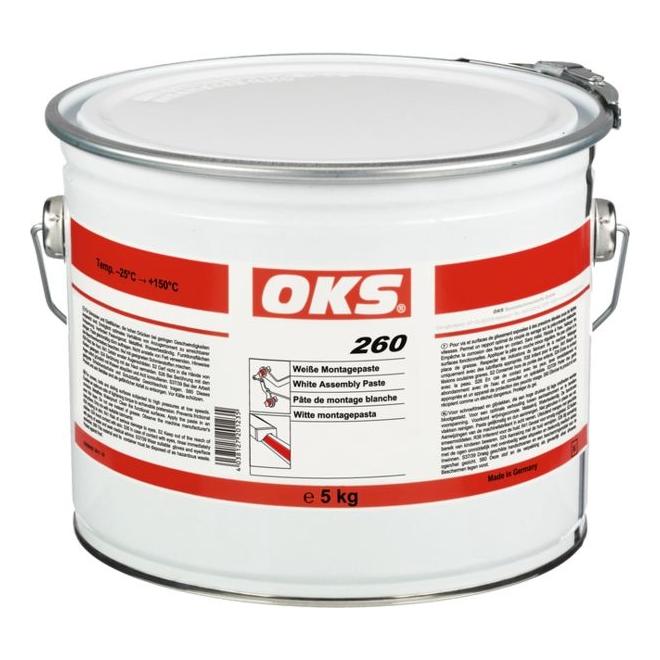OKS 260 Biela pasta montážna 5kg