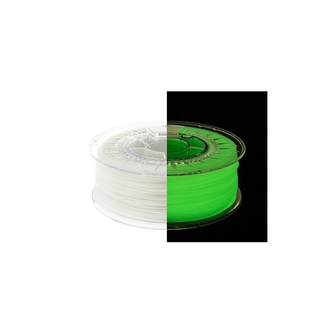 Filament Struna PET-G D1,75 / 1kg Yellow-Green (Glow in the Dark)