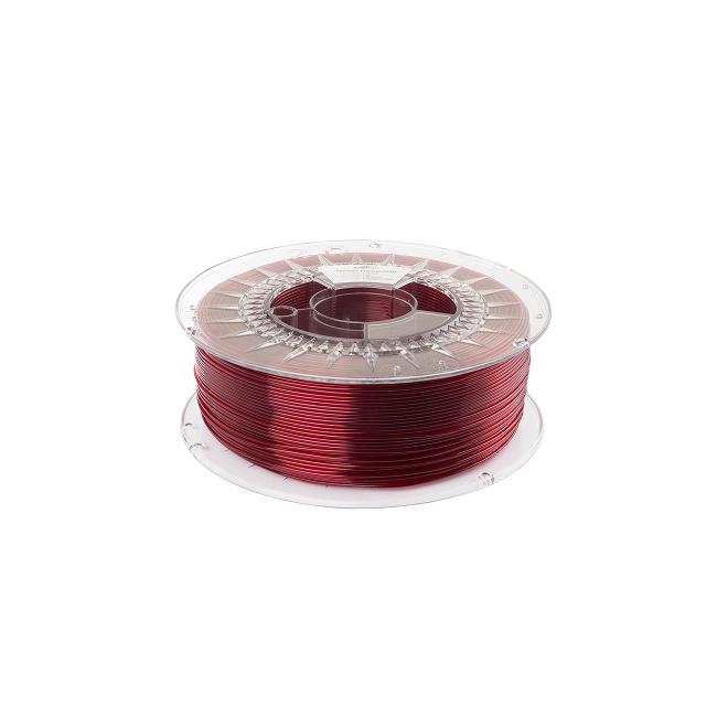 Filament Struna PET-G D1,75 / 1kg Transparent Red (Premium)