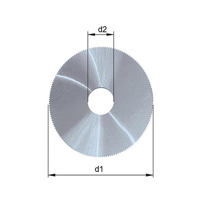 Pílový kotúč na kov D63x0,5x16 128z tvar A HSS ČSN 22 2910.1 PILANA