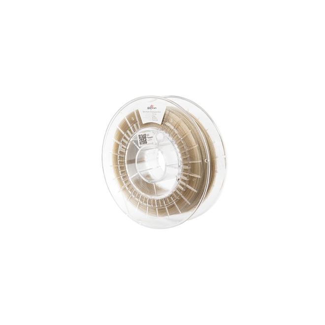 Filament Struna PLA D1,75 / 0,5kg Clear Gold (Glitter)