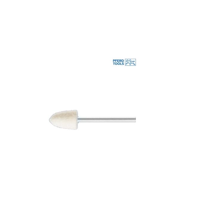 Plstené leštiace teliesko 10x15 kužeľové PFERD