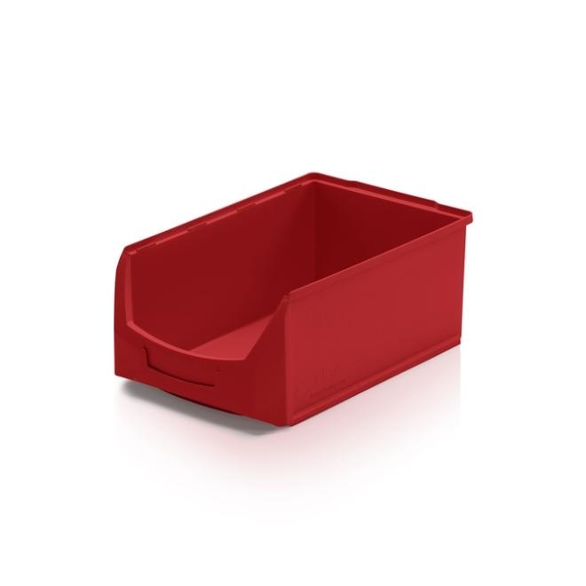 Prepravka 230x150x125 mm skosená červená