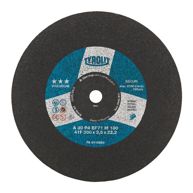 Rezný kotúč T41 400x3,4x25,4 A 30 - BF 100 STANDARD Tyrolit