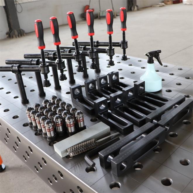 Sada príslušenstva k zváraciemu stolu 43 dielna 15mm