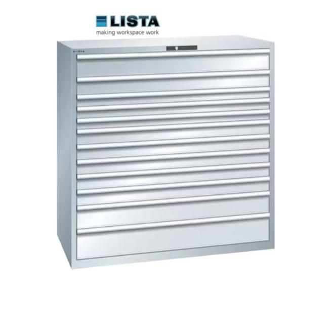 Skriňa 1450x1431x725 12x zásuvka, AUTO R7035, 78x36E, LISTA