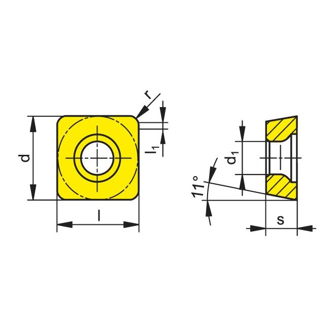 SPKT 12 05 08 LC230F Boehlerit