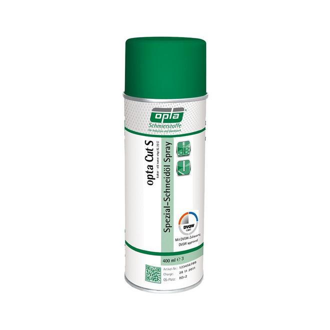 Rezný olej CUT DVGW S sprejová 400ml OPTA
