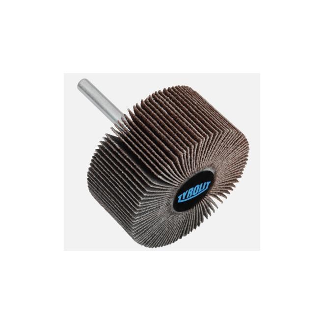 Brúsny kotúč lamelový T52LA C 80x50 mm zr. 40 na stopke A-P01CX Premium Tyrolit