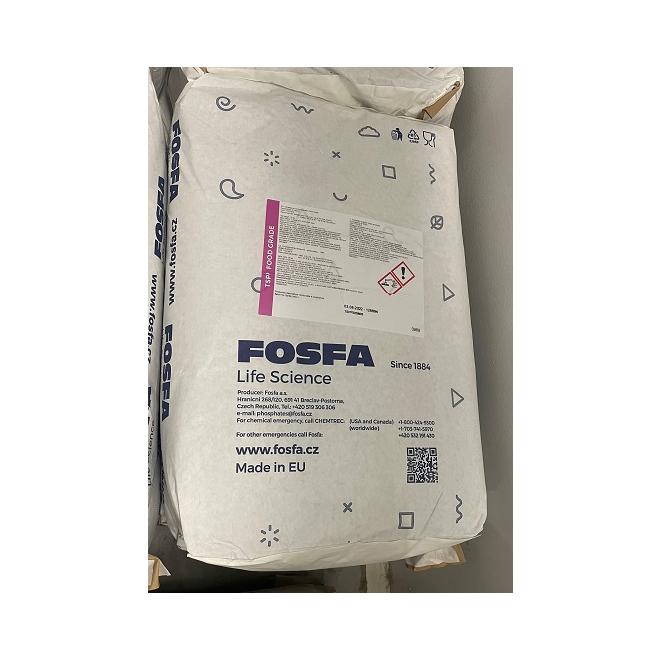 Pyrofosforečnan tetrasodný TSPP (balenie 25kg vrece)  FOSFA
