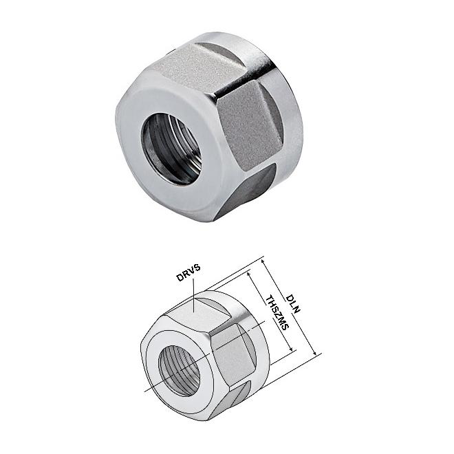 Upínacia matica ER11 M14x0,75 DIN 6499