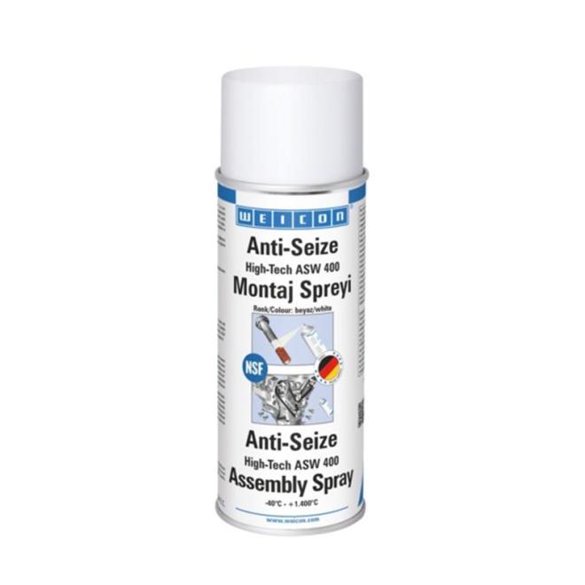 WEICON ASW 400 Anti-Seize High-Tech montážny sprej proti zadieraniu 400 ml